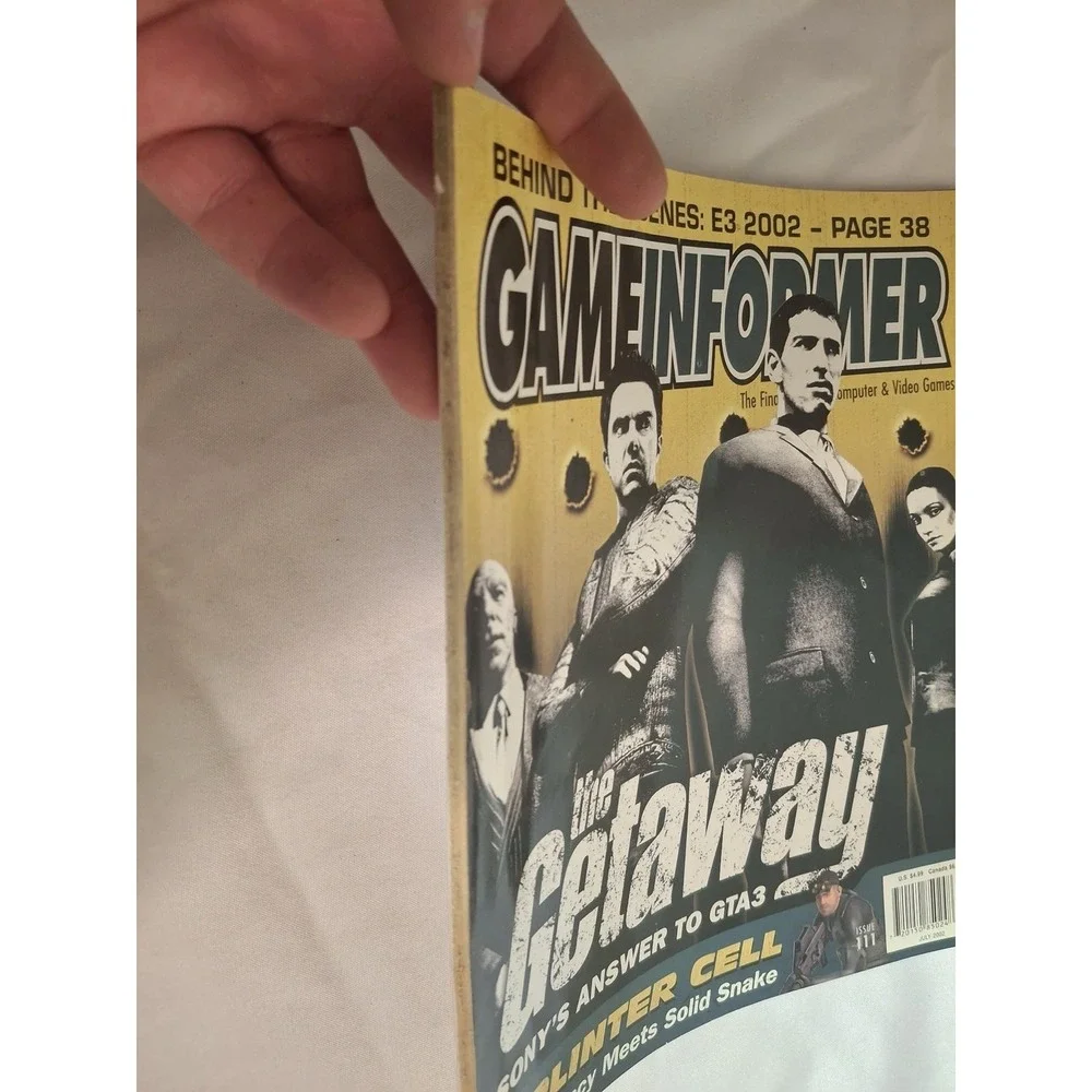 Game Informer E3 2002 (July) | The Getaway | Sony's Answer To GTA 3 Vice City Ad